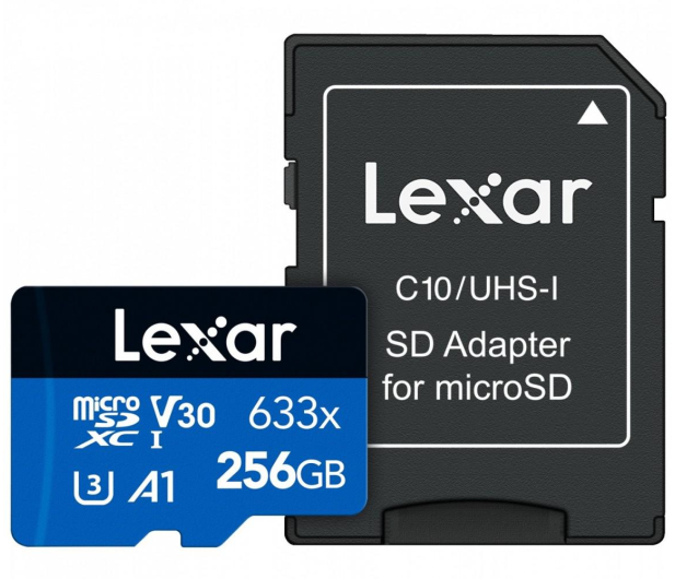 Lexar 256GB microSDXC High-Performance 633x UHS-I A1 V30 - 603806 - zdjęcie 4